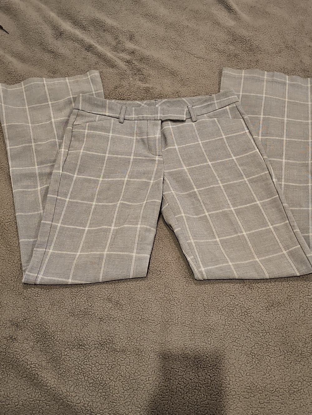 ALLOY 90s Light Gray Plaid trousers